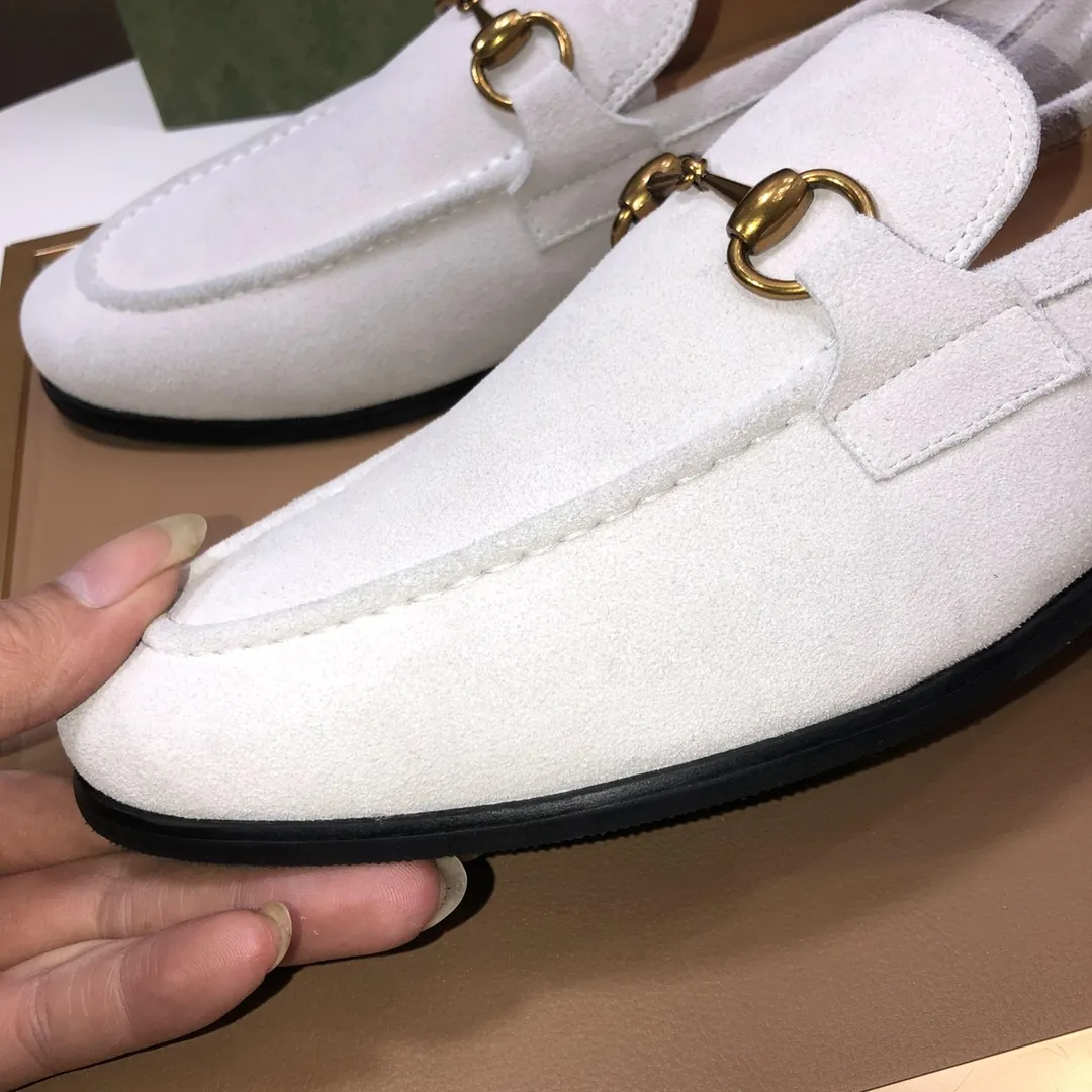 Men's shoes 💰580💰[GUCCI—Gucci] The latest high-end version of Gucci. Official website new model. Available at the same time at counters, the uppers are made of original cowhide imported from Italy/matched with the original special material splicing design concept; "highlight, high-end, grade, extravagance" and exquisite workmanship (original mesh fabric) sole: original factory special outsole size (38-45) (custom-made 45 non-returnable)